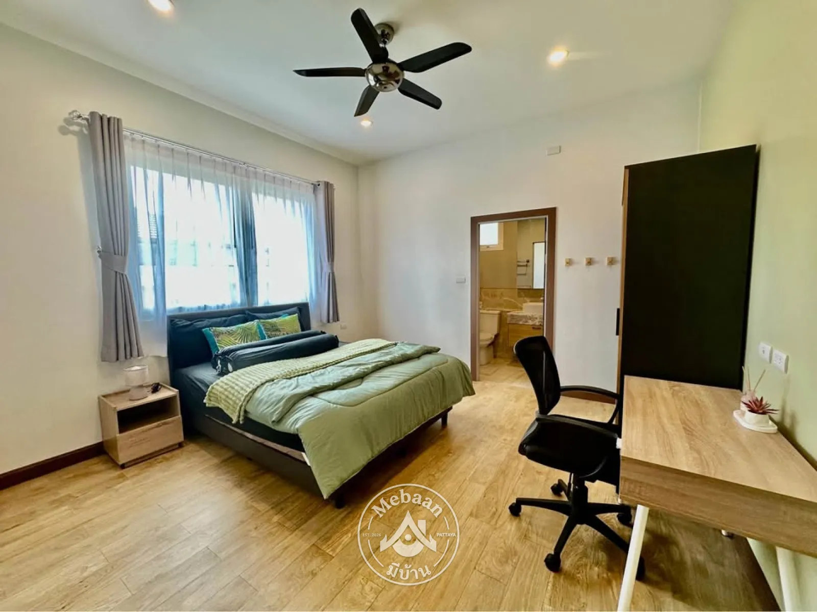 🏡 ขายด่วน! วิลล่าชั้นเดียวทันสมัยพร้อมสระว่ายน้ำส่วนตัว ในย่านห้วยใหญ่ พัทยา สำหรับขายและให้เช่า — 20
