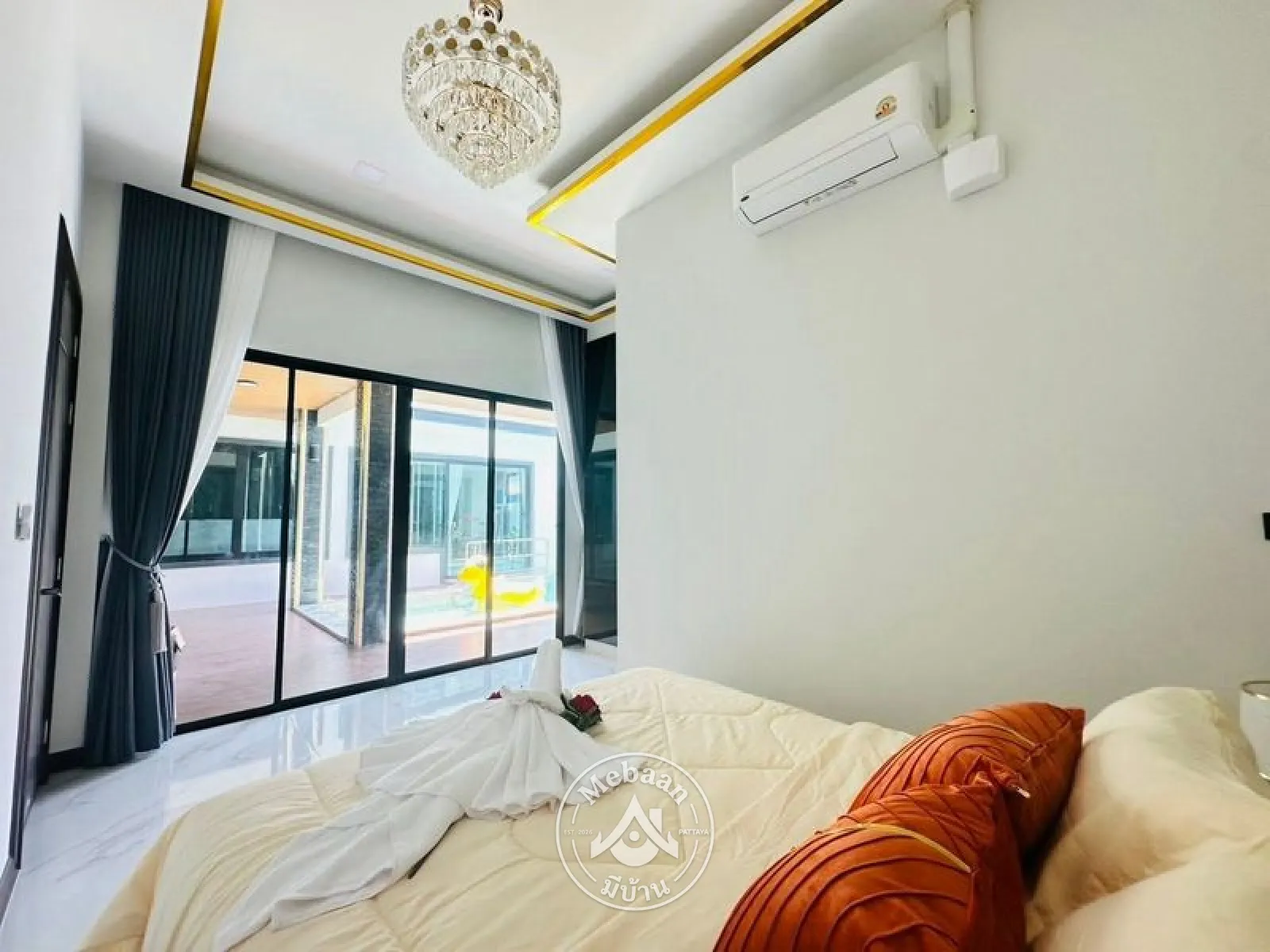 💫ลดราคาพิเศษ!!💥 วิลล่า 3 ห้องนอนพร้อมสระว่ายน้ำส่วนตัว 7.99 ล้านบาท ใกล้ทะเลสาบมาบประชัน พัทยา — 10