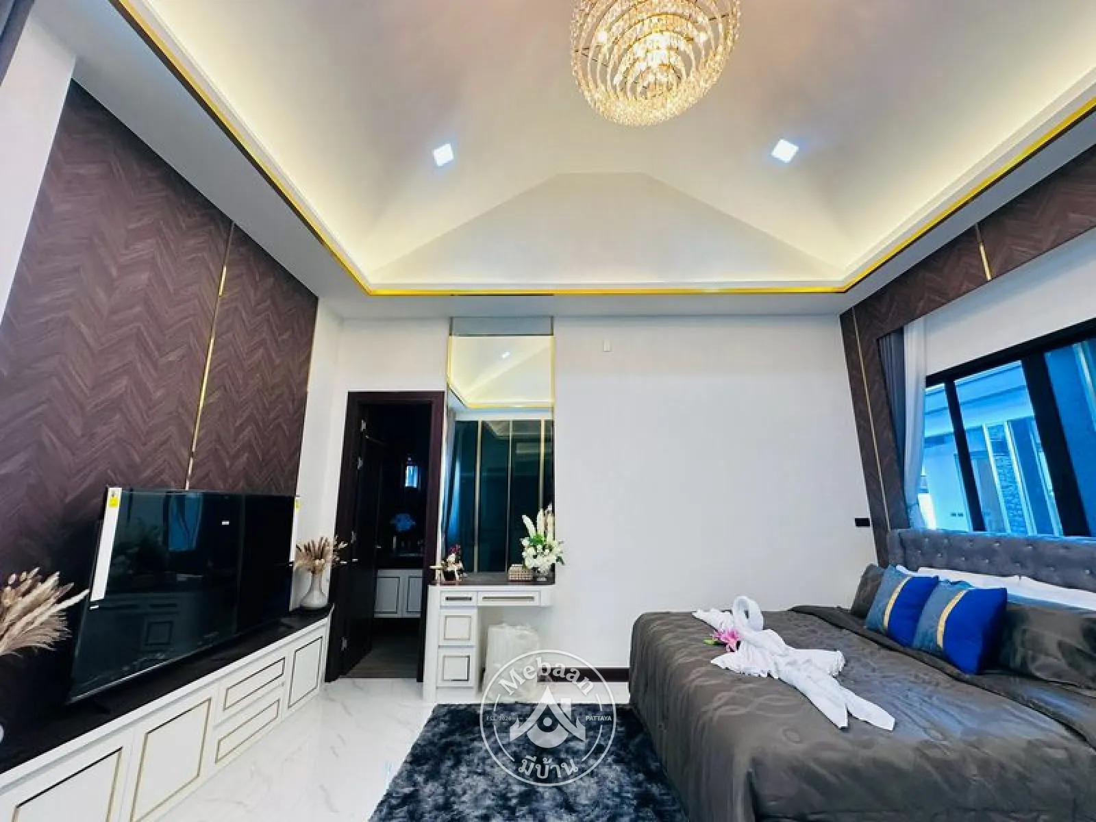 💫ลดราคาพิเศษ!!💥 วิลล่า 3 ห้องนอนพร้อมสระว่ายน้ำส่วนตัว 7.99 ล้านบาท ใกล้ทะเลสาบมาบประชัน พัทยา — 12