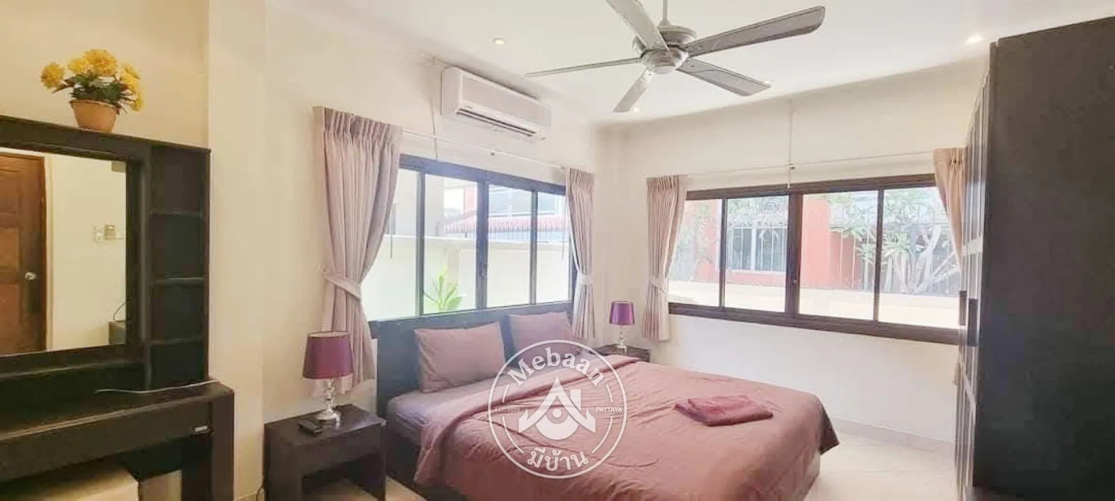 🏠 3-Bedroom House with Private Pool near Jomtien Beach for Rent, Pattaya — 4