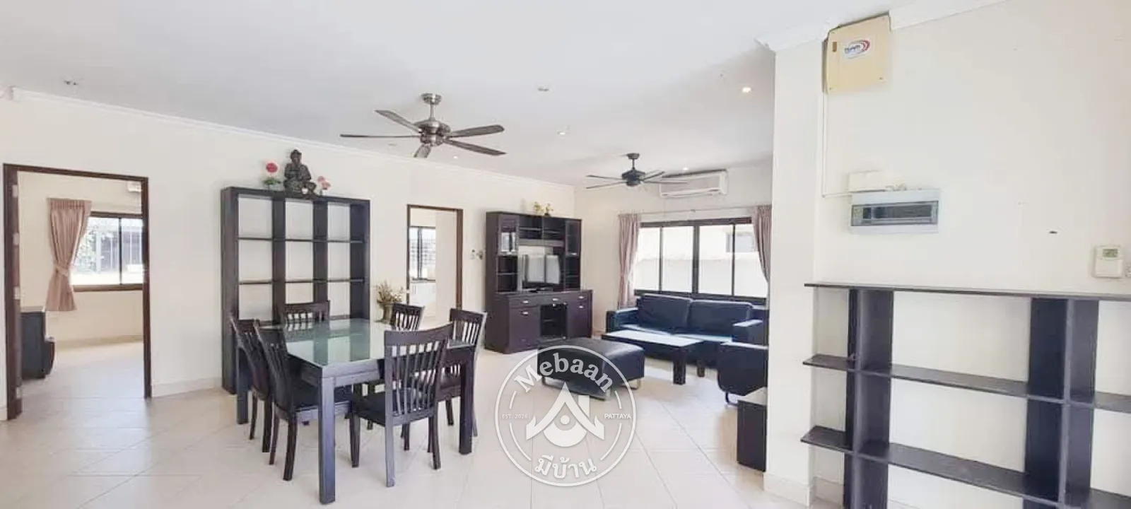 🏠 3-Bedroom House with Private Pool near Jomtien Beach for Rent, Pattaya — 11
