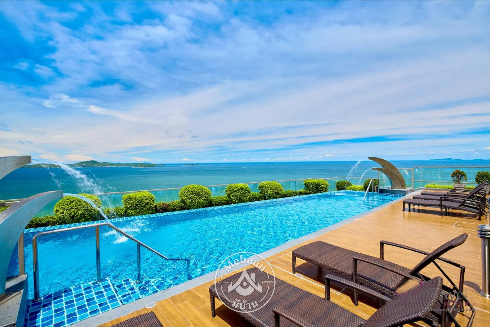 ✨💫🏖️Sea View 1 Bedroom for Sale in Pratamnak Hill, Pattaya — 24