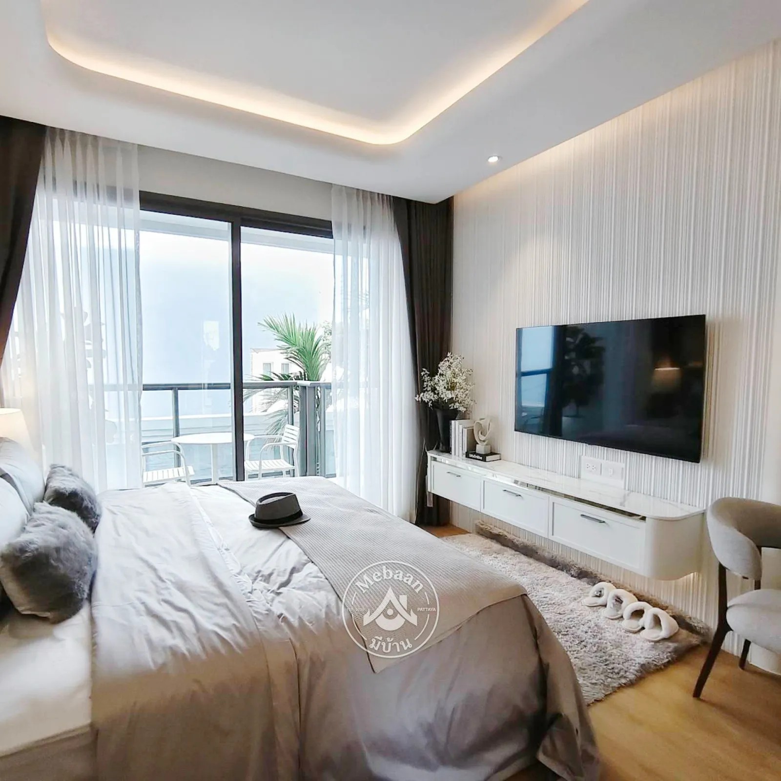 🏖️New project!!! Jomtien beach is just across the road from the project.—prices start from just 4,8xx,xxx Baht. — 1