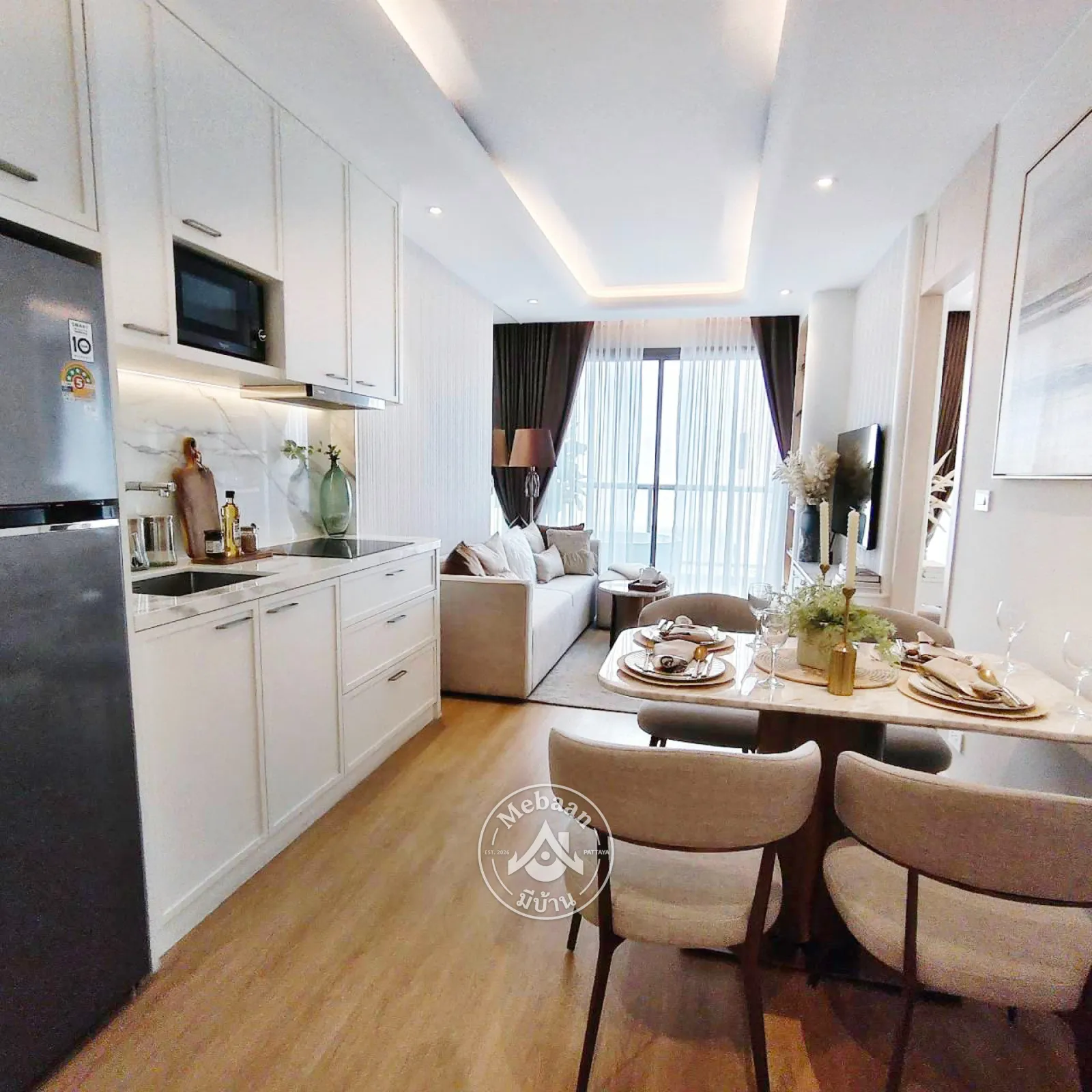 🏖️New project!!! Jomtien beach is just across the road from the project.—prices start from just 4,8xx,xxx Baht. — 16