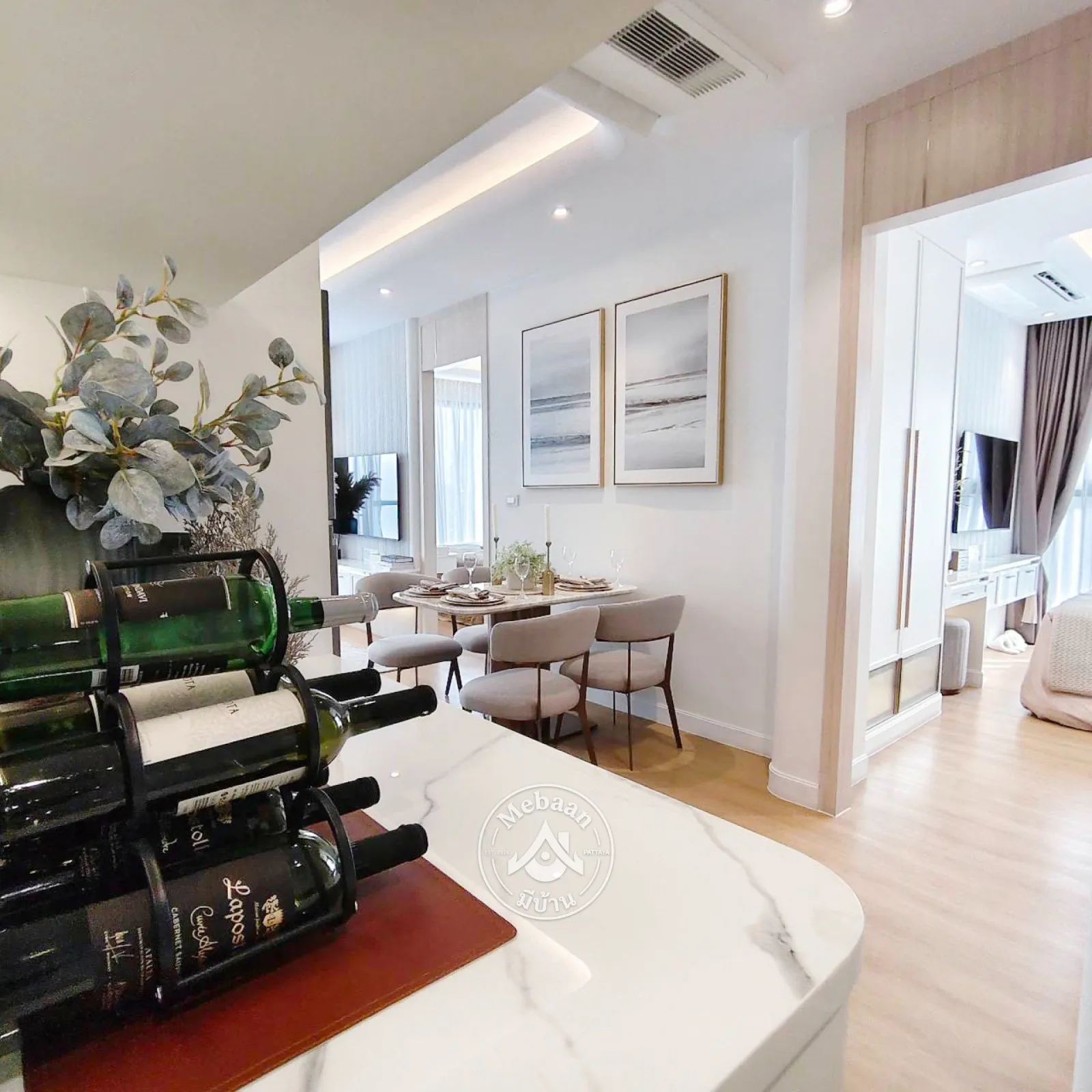 🏖️New project!!! Jomtien beach is just across the road from the project.—prices start from just 4,8xx,xxx Baht. — 17