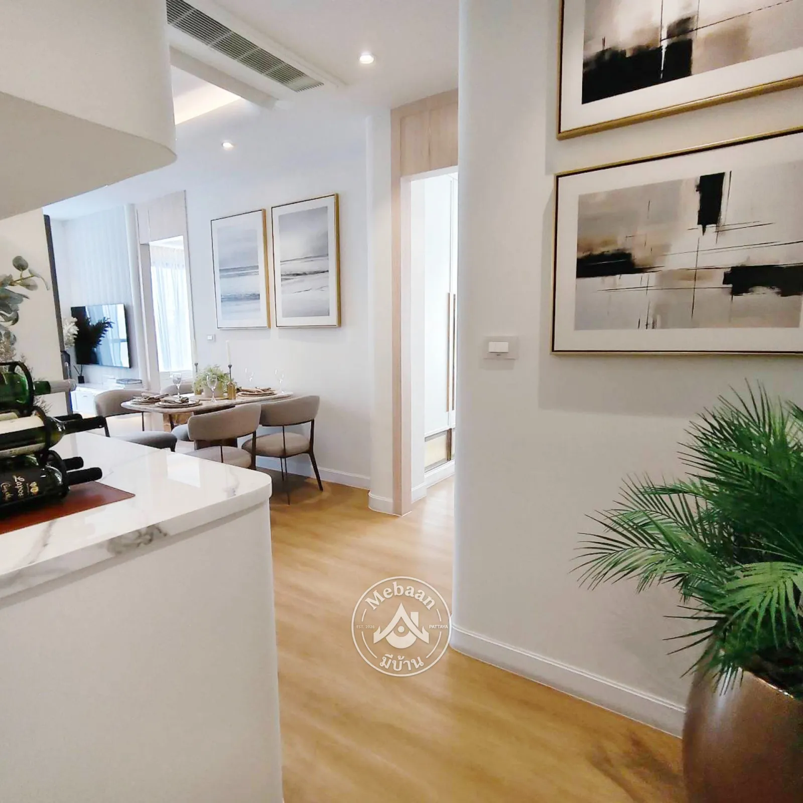 🏖️New project!!! Jomtien beach is just across the road from the project.—prices start from just 4,8xx,xxx Baht. — 19