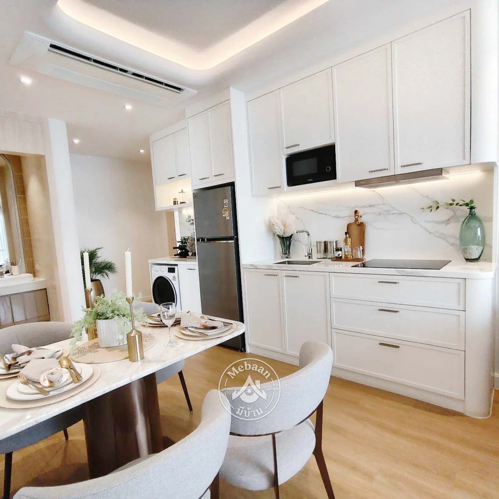 🏖️New project!!! Jomtien beach is just across the road from the project.—prices start from just 4,8xx,xxx Baht. — 21