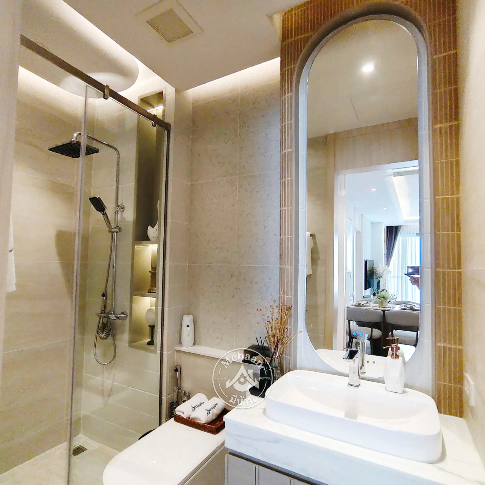 🏖️New project!!! Jomtien beach is just across the road from the project.—prices start from just 4,8xx,xxx Baht. — 32