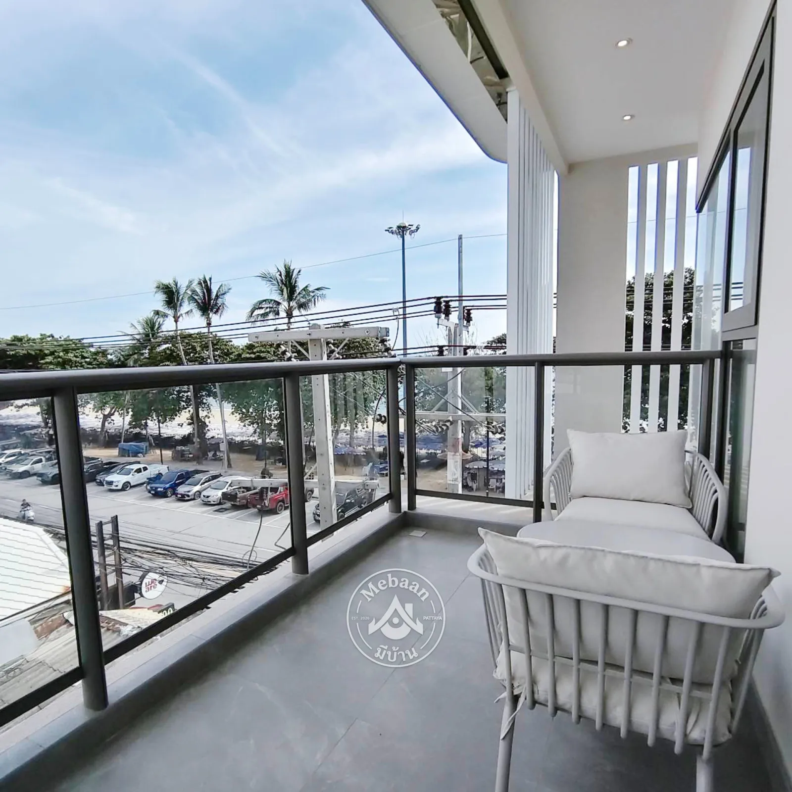 🏖️New project!!! Jomtien beach is just across the road from the project.—prices start from just 4,8xx,xxx Baht. — 39
