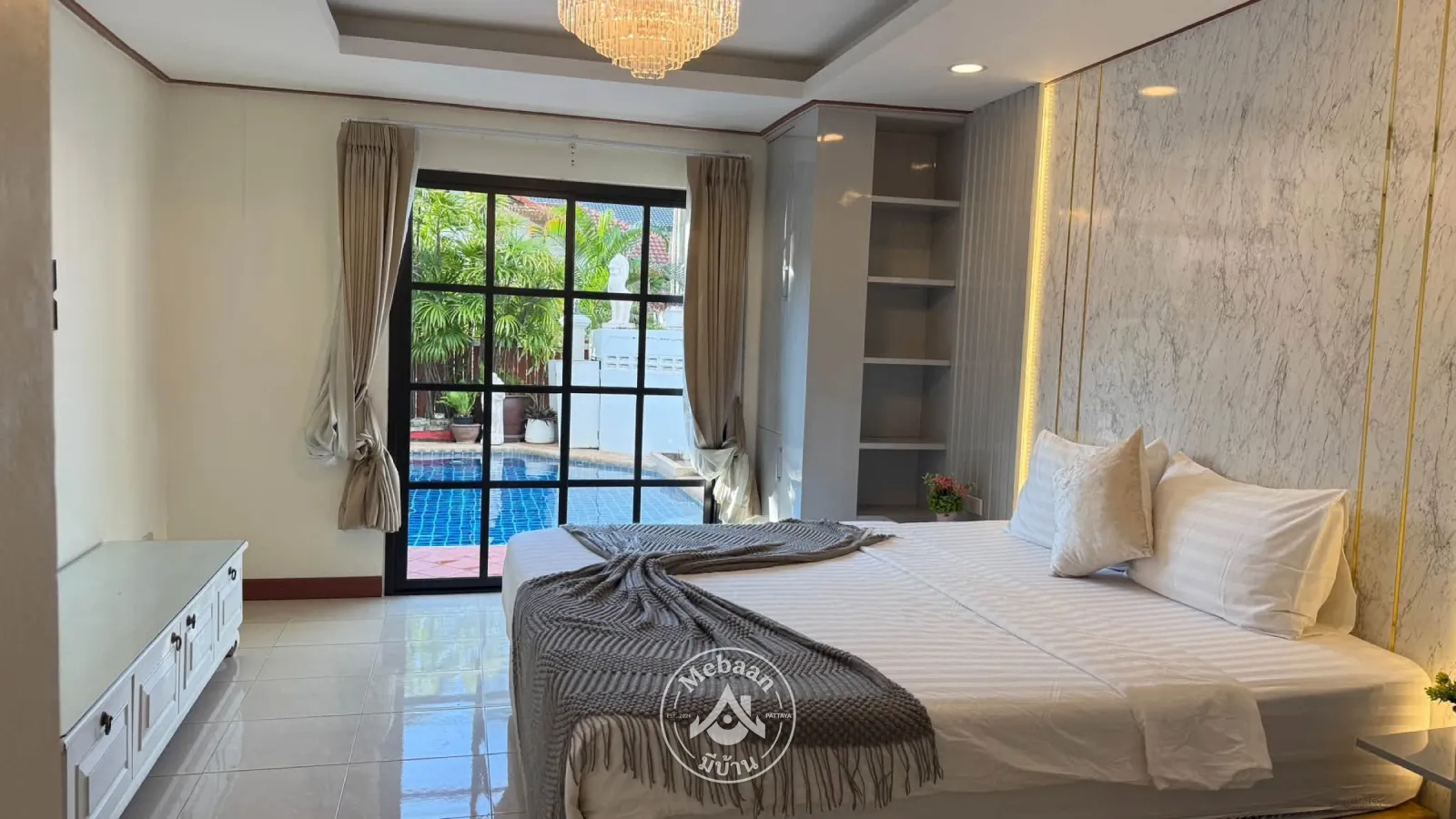 💫Prime location!!✨ Single House with Private Swimming Pool for Rent in Pattaya — 4