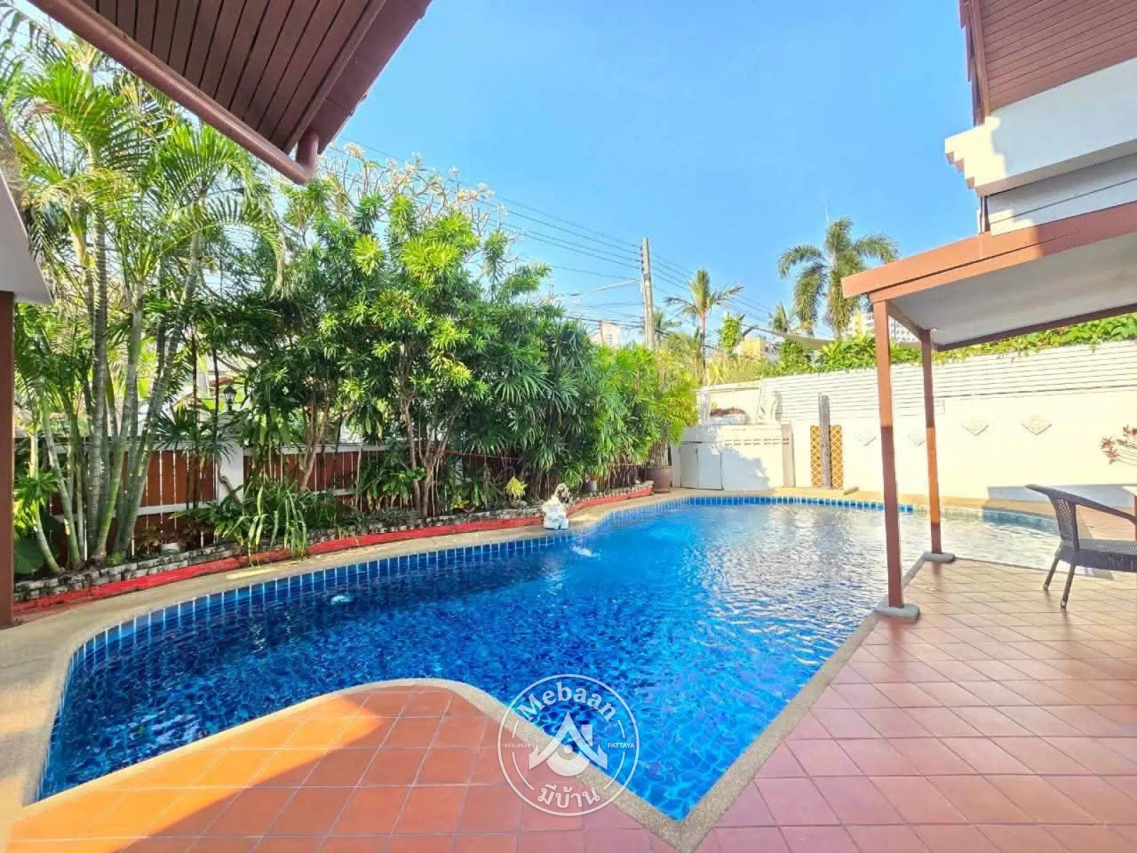 💫Prime location!!✨ Single House with Private Swimming Pool for Rent in Pattaya — 25