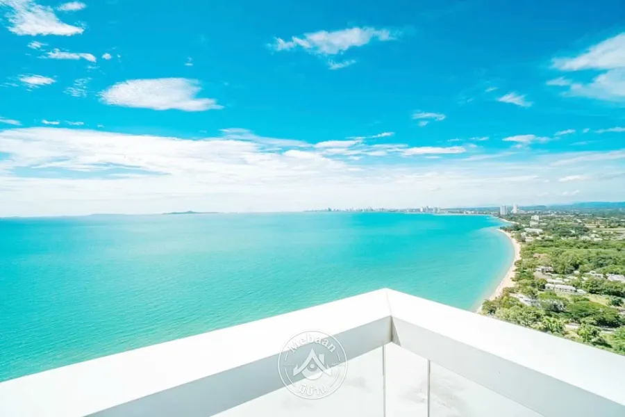 💫Beachfront Model Style 3 Bedroom Condo for Sale at Delmare Condo Bangsaray 