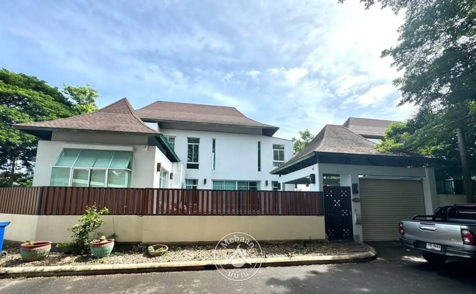 💫For Sale/Rent: 2-story, 3-bedroom detached house at Nagawari Pool Villa, Na Jomtien, Pattaya. — 3