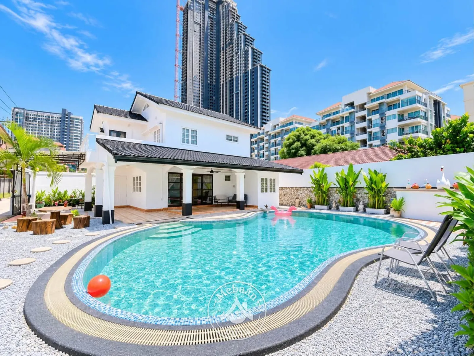 🏖️💫5 Bedroom Single House with Private Swimming Pool in Pattaya City — 1