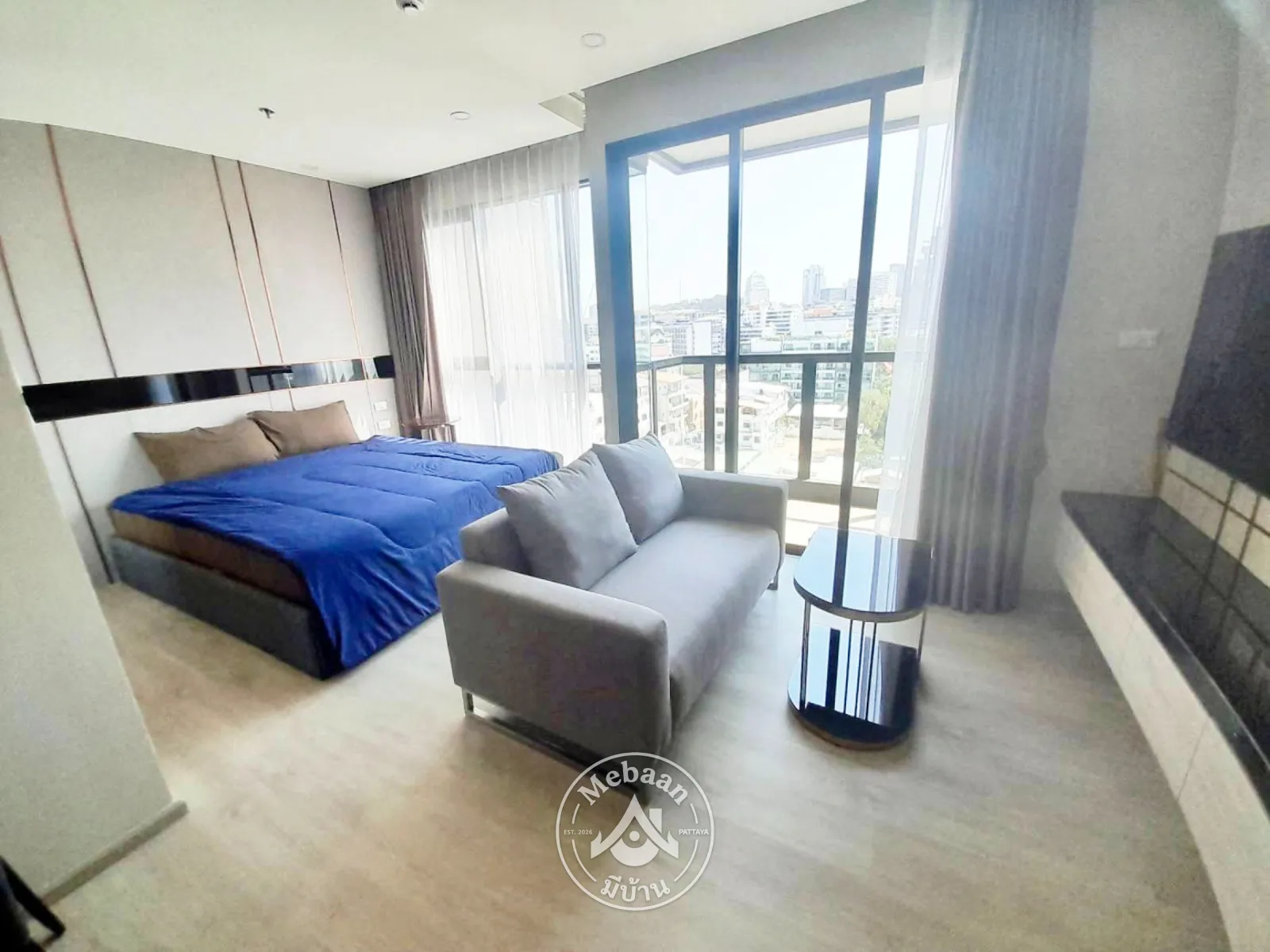 🏖️🏝️ Studio Condo for Rent at The Panora Pattaya, Pratamnak Hill, Pattaya — 4