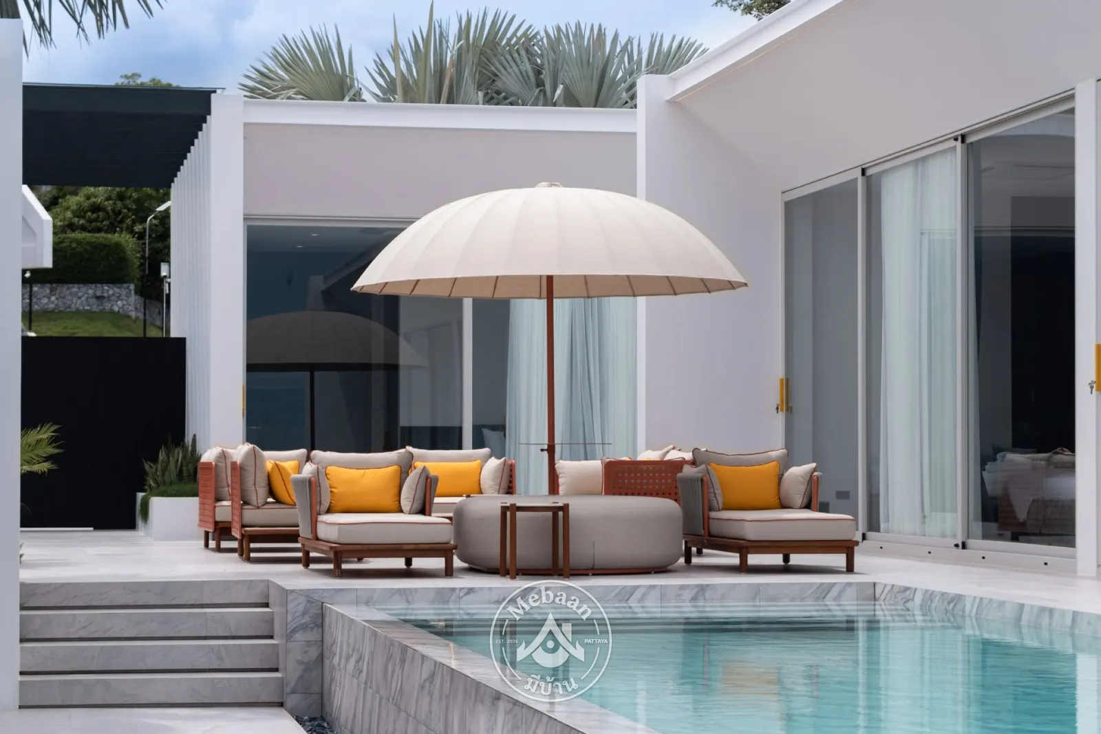 EXCLUSIVE BEACHFRONT LUXURY VILLA FOR RENT | NA JOMTIEN, PATTAYA — 23