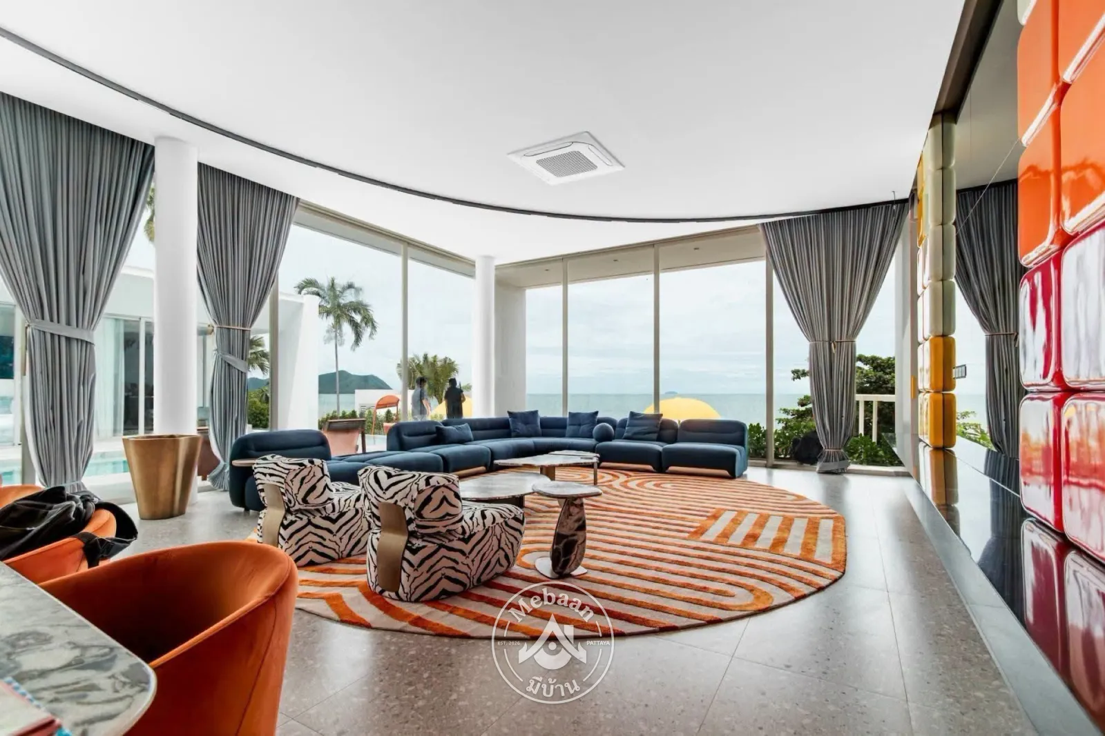 EXCLUSIVE BEACHFRONT LUXURY VILLA FOR RENT | NA JOMTIEN, PATTAYA — 24