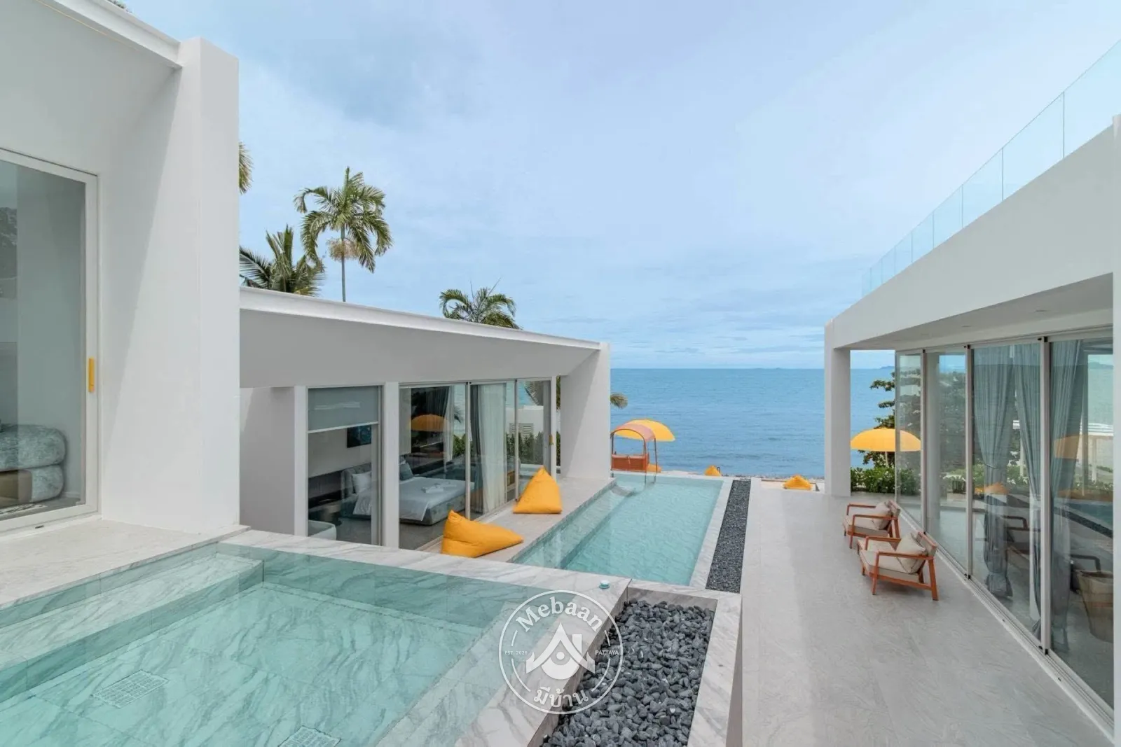 EXCLUSIVE BEACHFRONT LUXURY VILLA FOR RENT | NA JOMTIEN, PATTAYA — 26