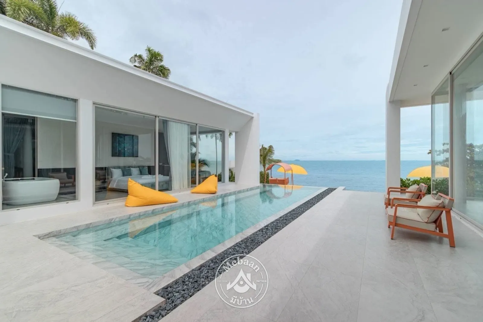 EXCLUSIVE BEACHFRONT LUXURY VILLA FOR RENT | NA JOMTIEN, PATTAYA — 27