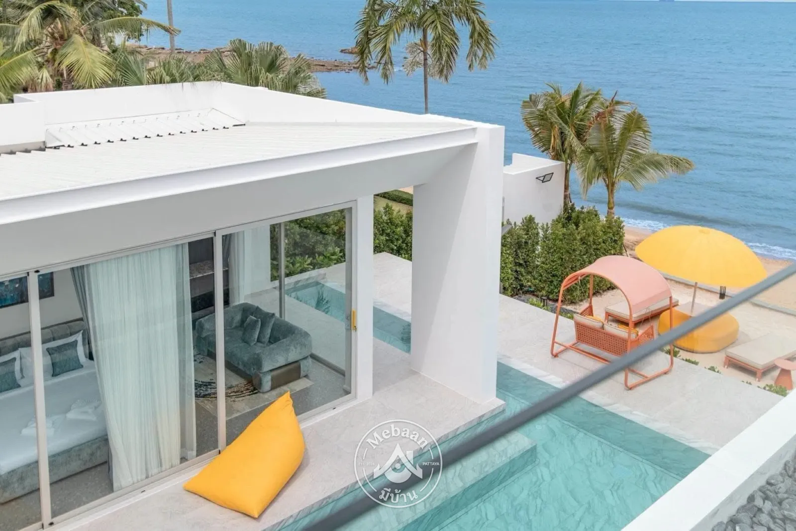 EXCLUSIVE BEACHFRONT LUXURY VILLA FOR RENT | NA JOMTIEN, PATTAYA — 32