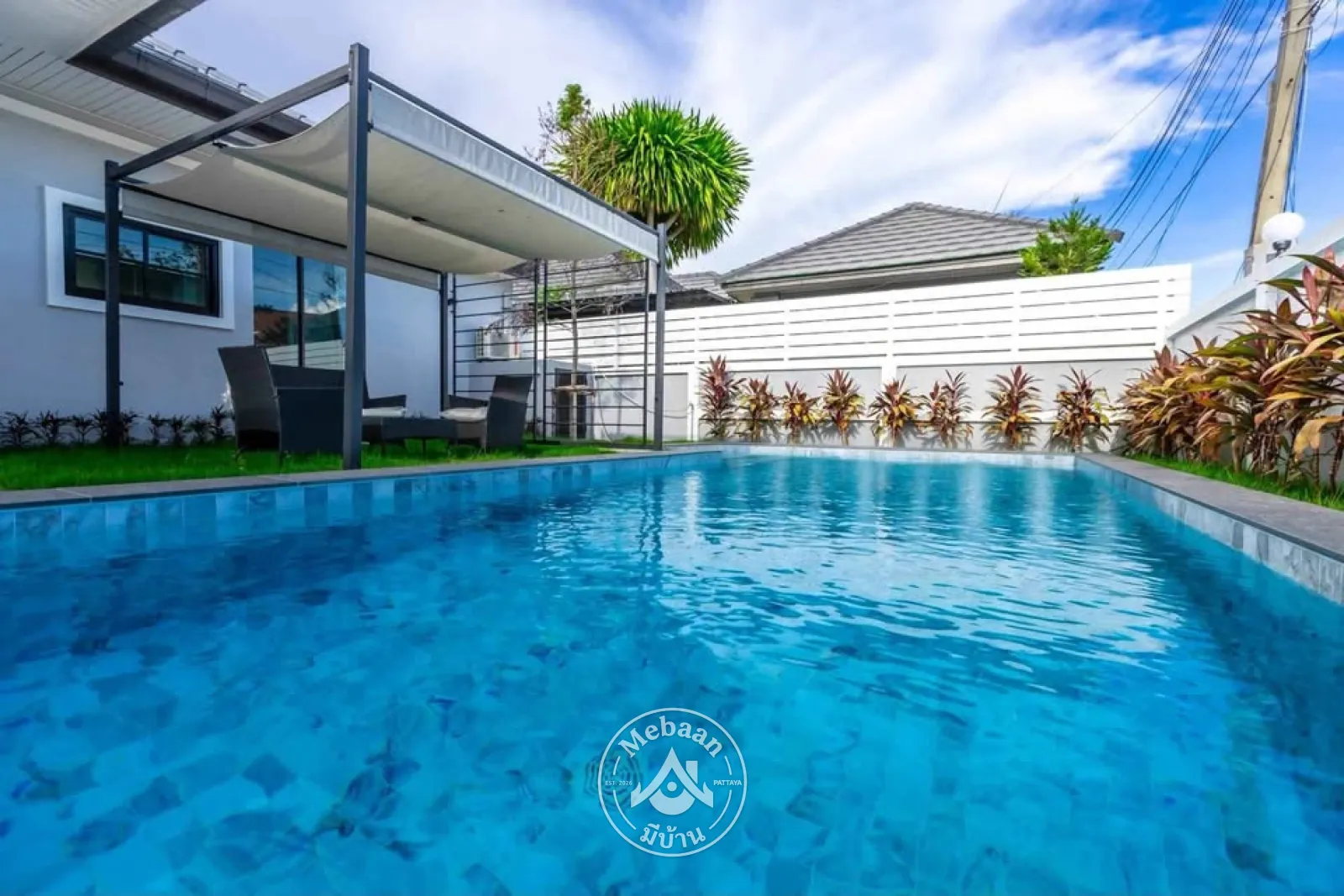 ✨💫No bank loan — direct payment to owner, 3 Bedroom Brand New House with Private Pool for Sale in Huay Yai — 1