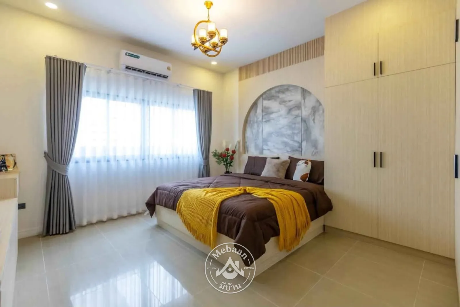 ✨💫No bank loan — direct payment to owner, 3 Bedroom Brand New House with Private Pool for Sale in Huay Yai — 19