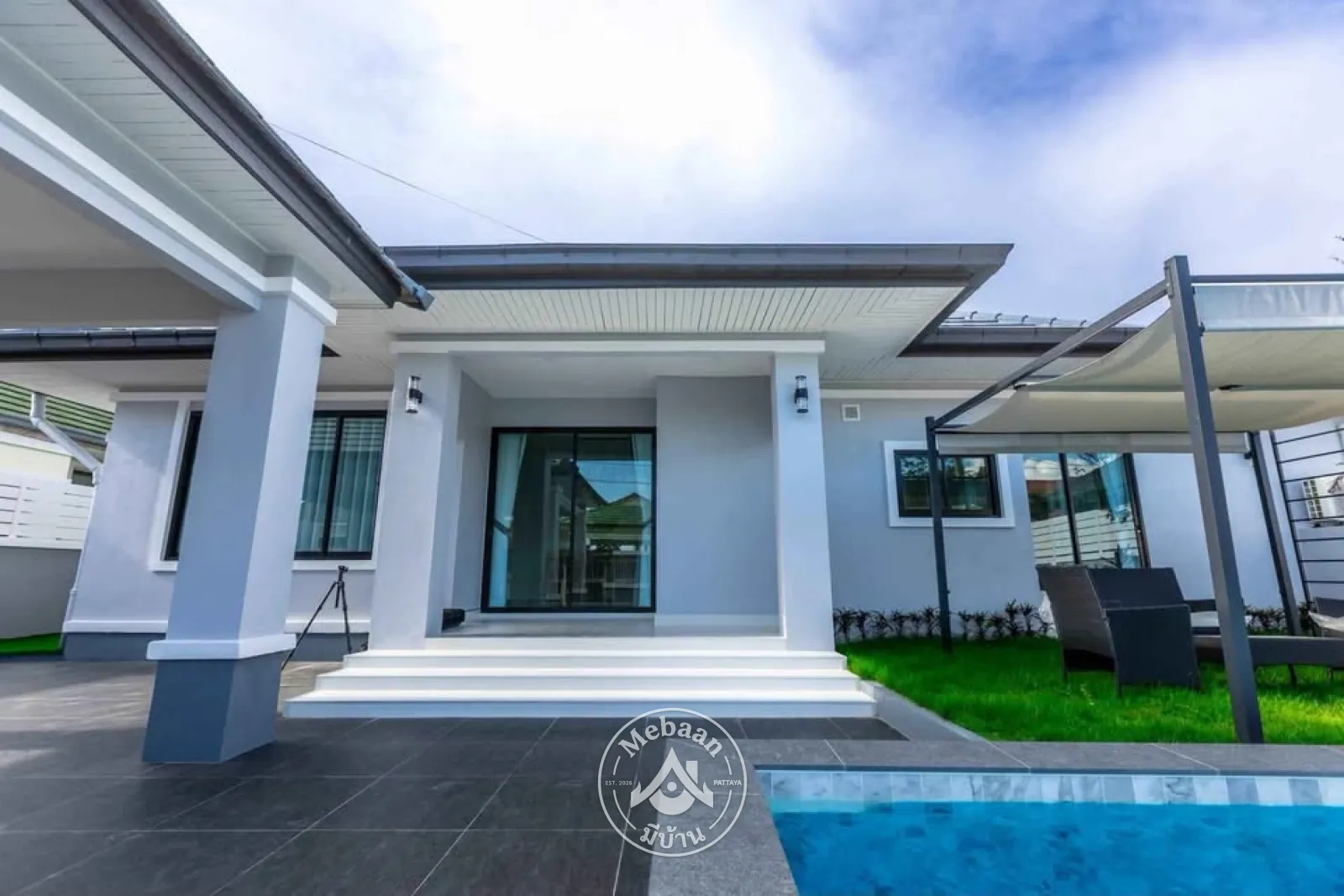 ✨💫No bank loan — direct payment to owner, 3 Bedroom Brand New House with Private Pool for Sale in Huay Yai — 37