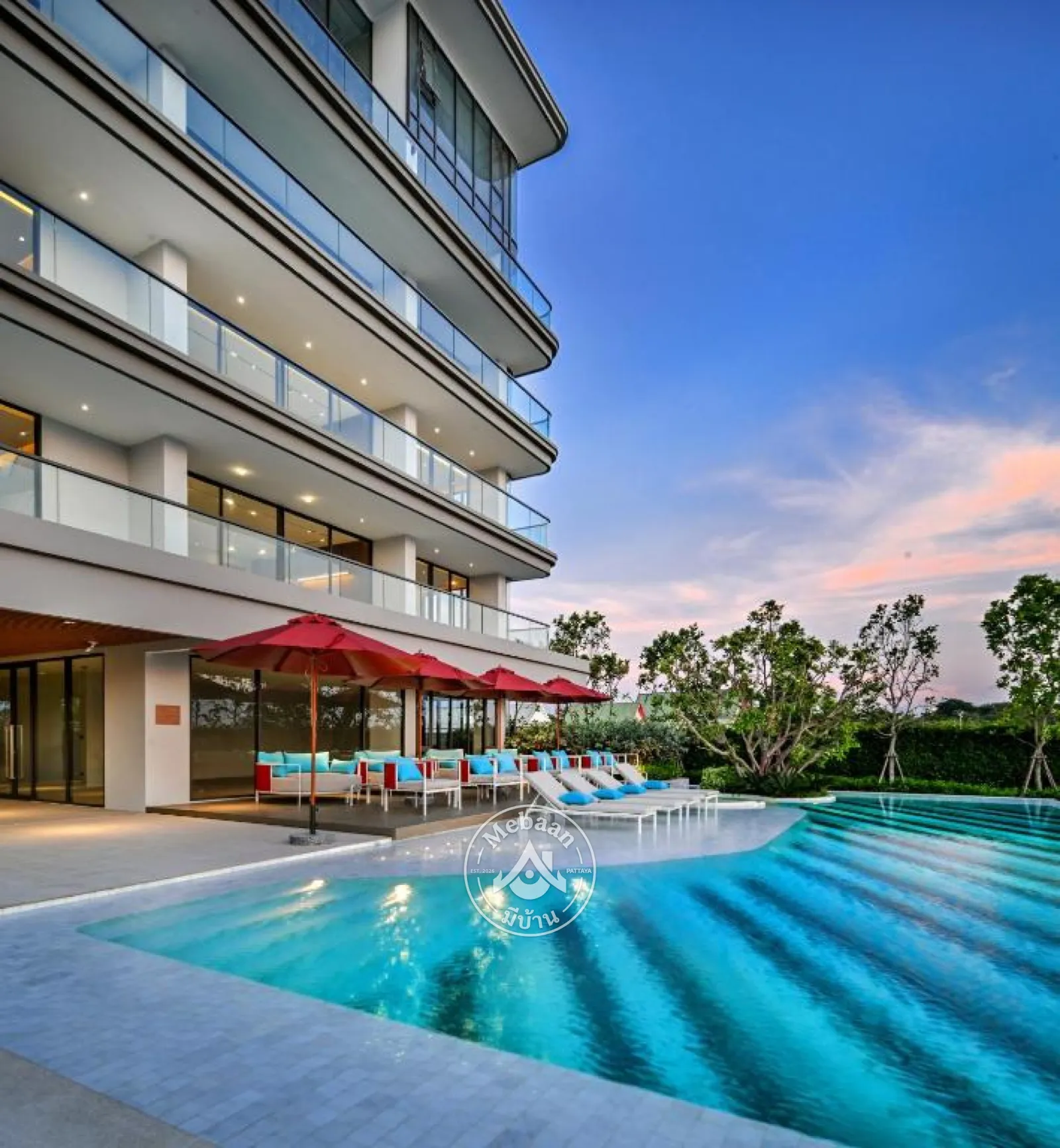 ✨🏖️Beachfront Luxury Condo for Rent at the Panora Estuaria Condo, Na Jomtien, Pattaya  — 29