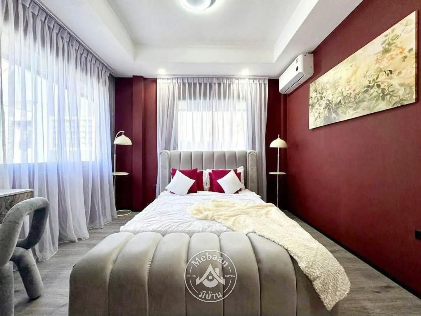 💫🎀5 Bedroom Pool Villa for Sale in Toongklom–Talman Alley, East Pattaya — 5