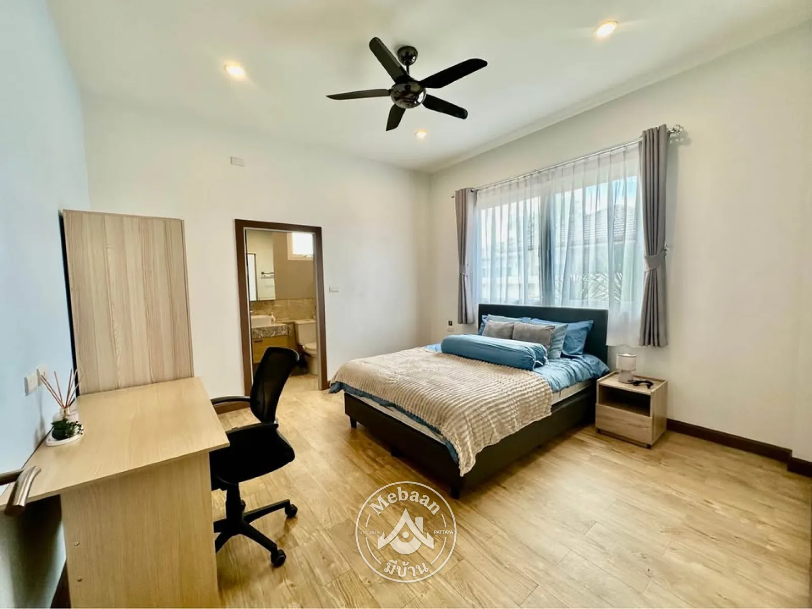 🏡 ขายด่วน! วิลล่าชั้นเดียวทันสมัยพร้อมสระว่ายน้ำส่วนตัว ในย่านห้วยใหญ่ พัทยา สำหรับขายและให้เช่า — 19