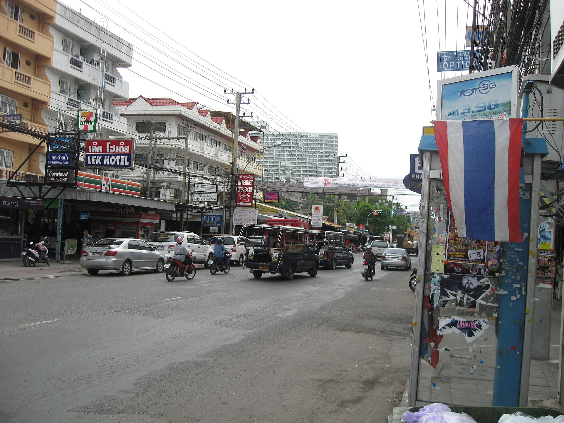 Second Road overhaul underway — 90-day rebuild of central Pattaya's main artery